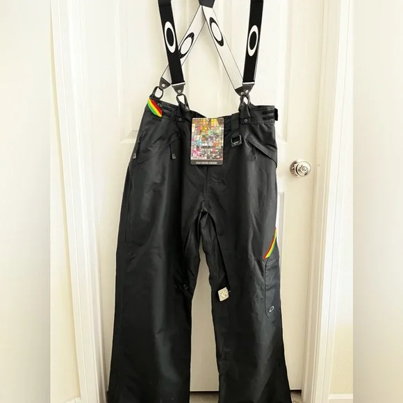 スノーボード OAKLEY snowboard wear Rastafarian color OAKLEY snowboard wear Rastafarian color